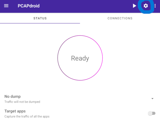 PCAPdroid settings